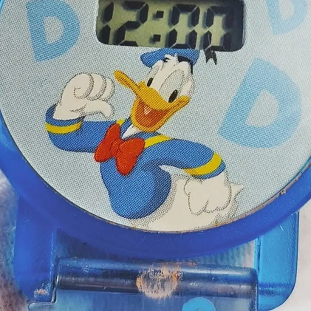 Disney Donald Duck Vintage Plastic Digital Watch
